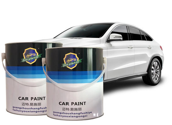 Le véhicule solide de peinture d'ODM 2K touchent pour peindre la peinture bleue métallique de voiture de noir mat