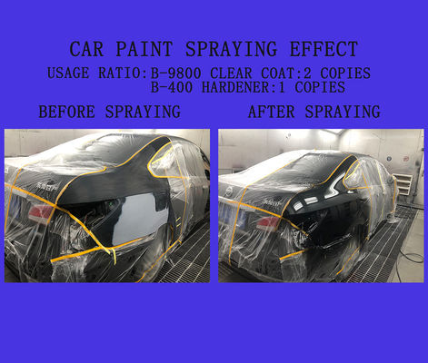 Durcisseur de séchage rapide de couche de couleur transparente claire des véhicules à moteur solide élevée de peinture