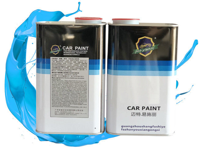 Peinture noire mate de voiture de basse odeur, utilisation des véhicules à moteur de haute couche claire résistante UV de solubilité