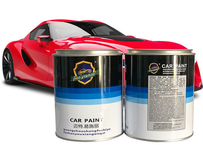 Metal la résistance aux intempéries de peinture de voiture de Pearl White d'amorce du seau 1k pour des panneaux d'affichage