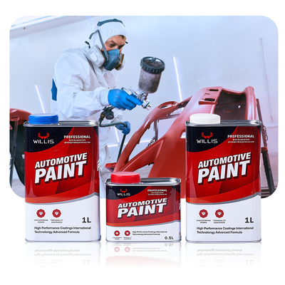 Peinture anti-rouille standard 2k claire pour automobile pour réparation des rayures Peinture automobile durcitrice Peinture automobile de haute qualité