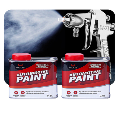 Peinture anti-rouille standard 2k claire pour automobile pour réparation des rayures Peinture automobile durcitrice Peinture automobile de haute qualité
