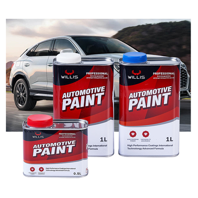 Peinture anti-rouille standard 2k claire pour automobile pour réparation des rayures Peinture automobile durcitrice Peinture automobile de haute qualité