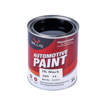Séchage rapide 2K Filler en métal solide pour carrosserie auto émeraude vert plat noir 2k Peinture à pulvériser 2k Topcoat