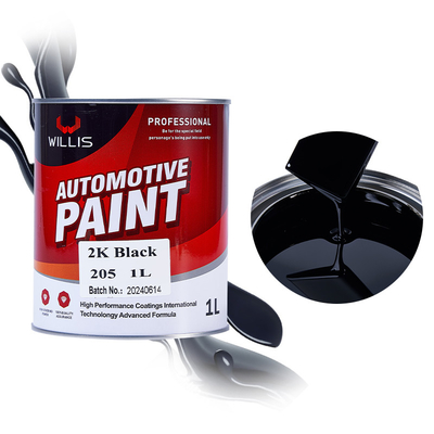 Séchage rapide 2K Filler en métal solide pour carrosserie auto émeraude vert plat noir 2k Peinture à pulvériser 2k Topcoat