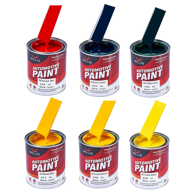 Intermédiaire 4L 2K Peinture solide Pour la réparation de la carrosserie automobile Auto Refinish Peinture à pulvérisation d'acrylique Peinture automobile