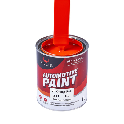 Remplisseur de carrosserie de voiture solide Durcitrice forte adhérence 2k Peinture métallique Peinture de finition automobile Peinture automobile Fabricant