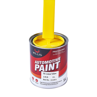 Couche métallique époxy anti rayures Peinture automobile 1K Pour le mélange du cadre automobile Peinture automobile Peinture de carrosserie automobile