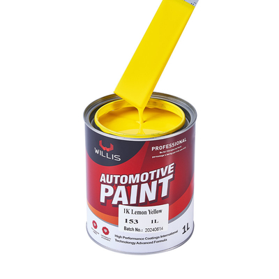 Couche métallique époxy anti rayures Peinture automobile 1K Pour le mélange du cadre automobile Peinture automobile Peinture de carrosserie automobile