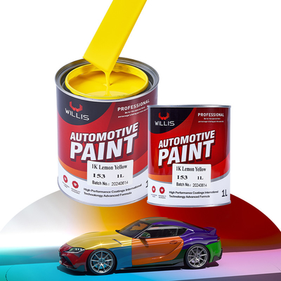 Couche métallique époxy anti rayures Peinture automobile 1K Pour le mélange du cadre automobile Peinture automobile Peinture de carrosserie automobile