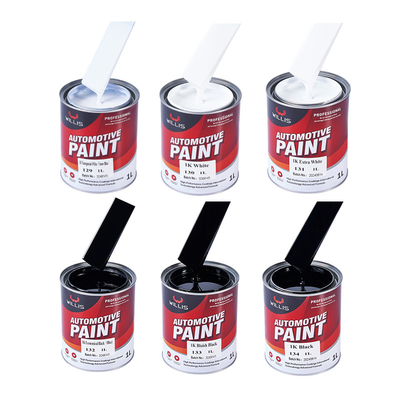 Peinture automobile à un seul composant Peinture de finition automatique Peinture métallique bleue Peinture automobile Peinture plus fine