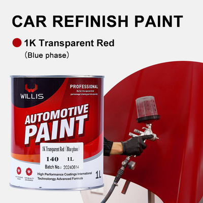 Peinture Willis Acrylique 1k Peinture de voiture rouge transparent Pour BMW 2k Peinture automatique Spray Peinture automobile Auto Refinish Peinture