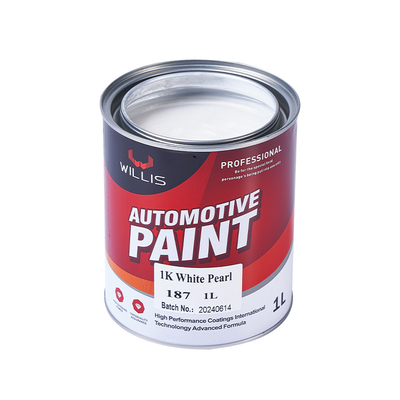 Peinture automobile à haute résistance à l'usure rapide à sec Peinture automobile à perles blanches Peinture acrylique laque