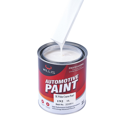 OEM 1K Pigment métallique Perle blanche Peinture automobile Peinture automobile Peinture plus fine Peinture haut manteau