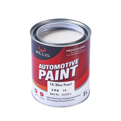 Standard 1K Basecoat Pigment métallique Perle Peinture automobile Spray Peinture automobile Liquide de revêtement automobile diluant