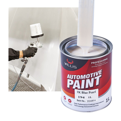 Standard 1K Basecoat Pigment métallique Perle Peinture automobile Spray Peinture automobile Liquide de revêtement automobile diluant