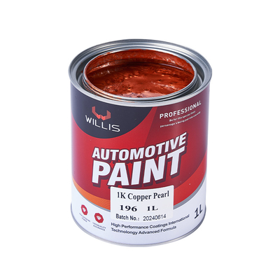 L'usine fournit de la laque acrylique 1K Basecoat Perle Peinture automobile 1K Perle de cuivre OEM Disponible Auto Refinish Spray Peinture automobile