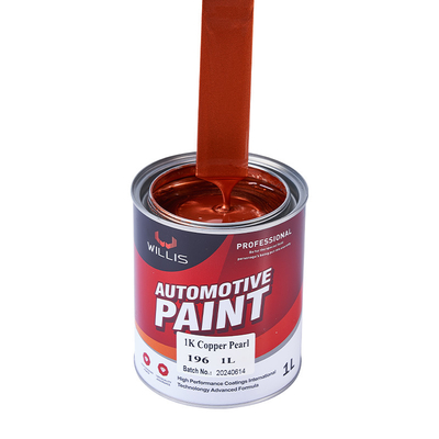 L'usine fournit de la laque acrylique 1K Basecoat Perle Peinture automobile 1K Perle de cuivre OEM Disponible Auto Refinish Spray Peinture automobile