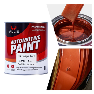 L'usine fournit de la laque acrylique 1K Basecoat Perle Peinture automobile 1K Perle de cuivre OEM Disponible Auto Refinish Spray Peinture automobile