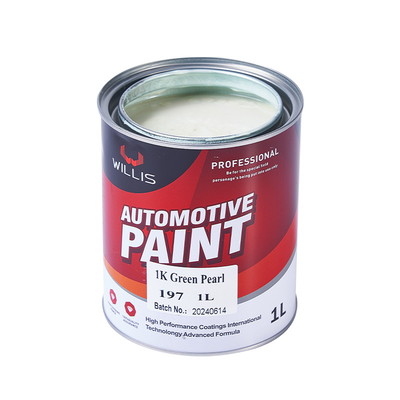 Peinture de voiture perlése 1K Peinture Verte Perle Acrylique Laque Peinture Automobile Marques Peinture Auto Métallique