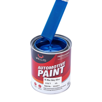 Peinture automobile métallique bleu brillant métallique Peinture résistante à la chaleur argent pigment acrylique laque peinture pulvérisée