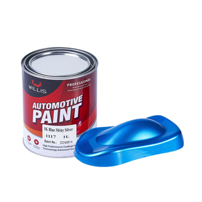 Peinture automobile métallique bleu brillant métallique Peinture résistante à la chaleur argent pigment acrylique laque peinture pulvérisée