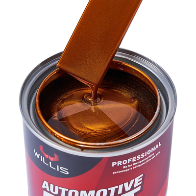 Peinture de voiture argentée mate pour pare-chocs en plastique Peinture métallique automobile Peinture pulvérisatrice