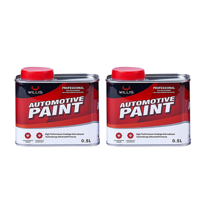 L'usine fournit de la peinture automobile à haute brillance à séchage lent 2k durcisseur OEM Disponible Peinture automobile à pulvérisation
