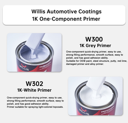 Vente à chaud Peinture blanche époxy automobile imprimante résistante à la corrosion à la sécheresse de meulage Peinture automobile époxy 2k imprimante époxy