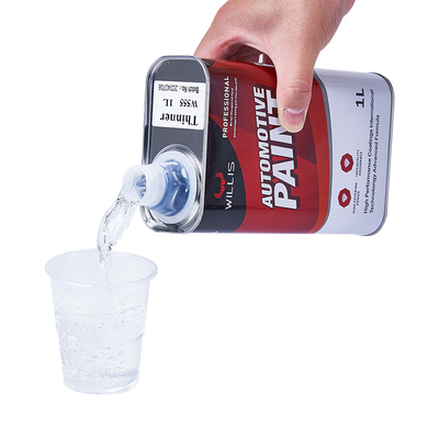 Résine acrylique 1K à séchage lent diluant de peinture automobile de haute qualité couleur de peinture automobile peinture imprimante peinture pulvérisée