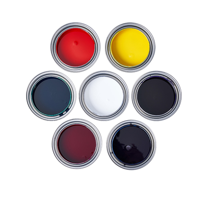 Peinture publicitaire en alliage noir mat résistant aux produits chimiques pour la circulation routière