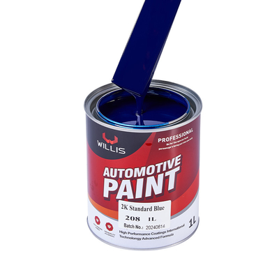 Peinture automobile 2k à faible teneur en acrylique à peinture de voiture à peinture auto à peinture époxy à peinture claire peinture acrylique métallique plus fine