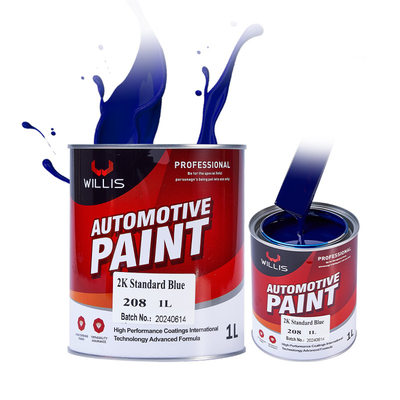 Peinture automobile 2k à faible teneur en acrylique à peinture de voiture à peinture auto à peinture époxy à peinture claire peinture acrylique métallique plus fine