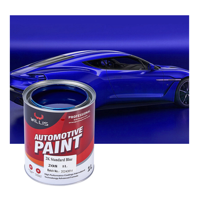 Peinture automobile 2k à faible teneur en acrylique à peinture de voiture à peinture auto à peinture époxy à peinture claire peinture acrylique métallique plus fine