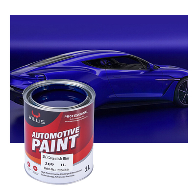 Peinture auto bleue métallique dure, correspondance de couleur précise de véhicule Peinture touch up peinture automatique