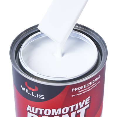 Peinture solide blanche métallique 2K Carrosserie de voiture Touch Up Spray Résistance à l'eau Auto Refinish Peinture 2k Spray Peinture