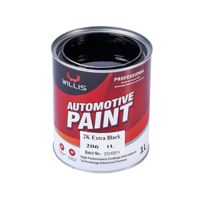 Véhicule Touch Up Orange Rouge Vert 2K Peinture solide 2K Extra Noir Peinture acrylique Couche liquide Peinture automobile