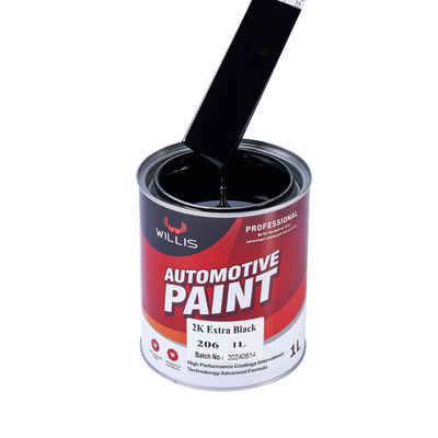 Véhicule Touch Up Orange Rouge Vert 2K Peinture solide 2K Extra Noir Peinture acrylique Couche liquide Peinture automobile