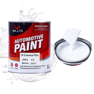 ODM Solid 2k White Peinture automobile,Peinture de finition automobile,Peinture à pulvérisation acrylique,Fabricant de peinture automobile