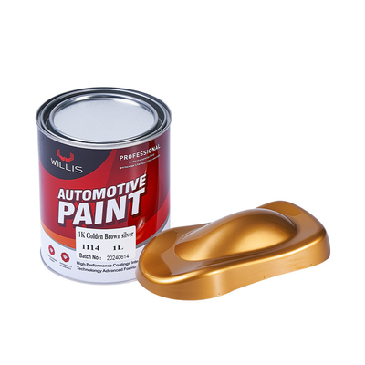 Couleur faite sur commande de peinture des véhicules à moteur métallique argentée plaquée par étincelle pour le jet