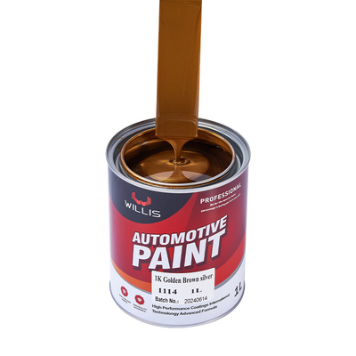 Couleur faite sur commande de peinture des véhicules à moteur métallique argentée plaquée par étincelle pour le jet