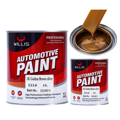 Couleur faite sur commande de peinture des véhicules à moteur métallique argentée plaquée par étincelle pour le jet