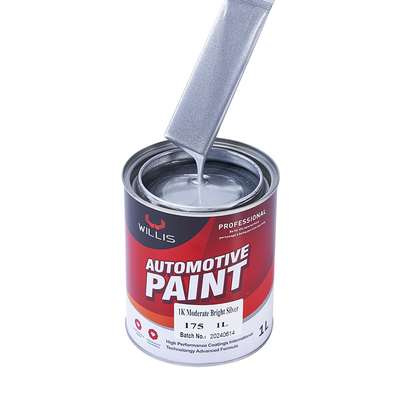 1K Primer Perle Argent Peinture métallique automobile standard épurateur 2K Primer époxy 1K argent Peinture de base métallique