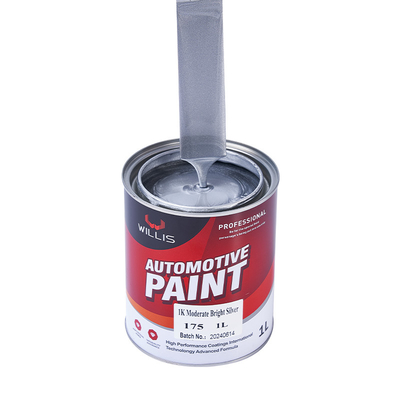 1K Primer Perle Argent Peinture métallique automobile standard épurateur 2K Primer époxy 1K argent Peinture de base métallique