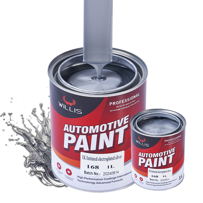 Peinture métallique automobile Peinture d' appareil électroménager Peinture de deux ans Durée de conservation Peinture d' argent