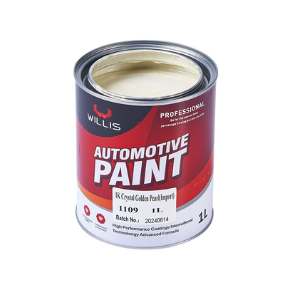 Peinture automobile à perle blanche cristalline à forte adhérence Matériau de base acrylique, peinture automobile,peinture automobile métallique