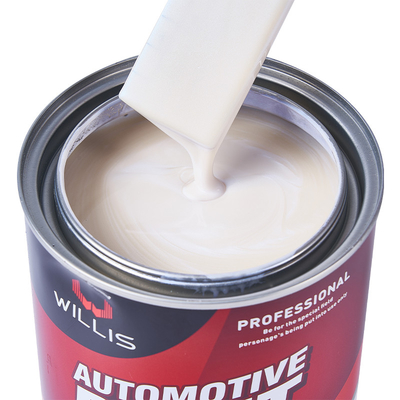 1K Basecoat Peinture automobile rouge / noir perle, Peinture automobile perleuse résistante aux intempéries, Peinture claire, Durcitrice, plus mince