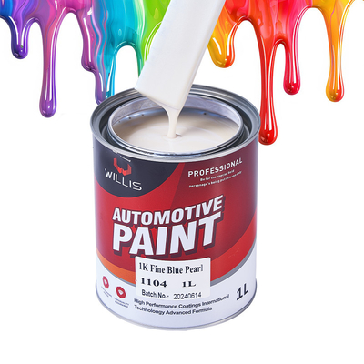1K Basecoat Peinture automobile rouge / noir perle, Peinture automobile perleuse résistante aux intempéries, Peinture claire, Durcitrice, plus mince