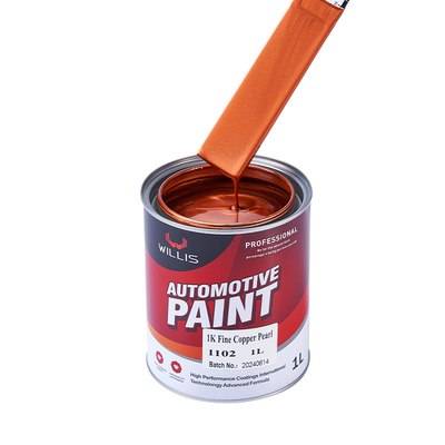 Peinture à laque acrylique résistante aux produits chimiques, peinture perle durable pour voitures, peinture couleur 2K/1K, 1K cristal perle