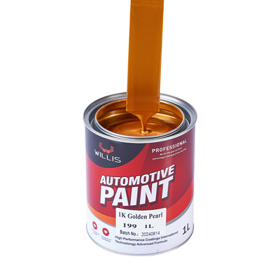 Peinture argentée 1K Acrylique 1K Perle dorée 2K / 1K Peinture couleur 1K Peinture cristalline Perle